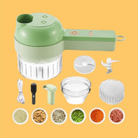 4 in 1 Portable Electric Vegetable Cutter